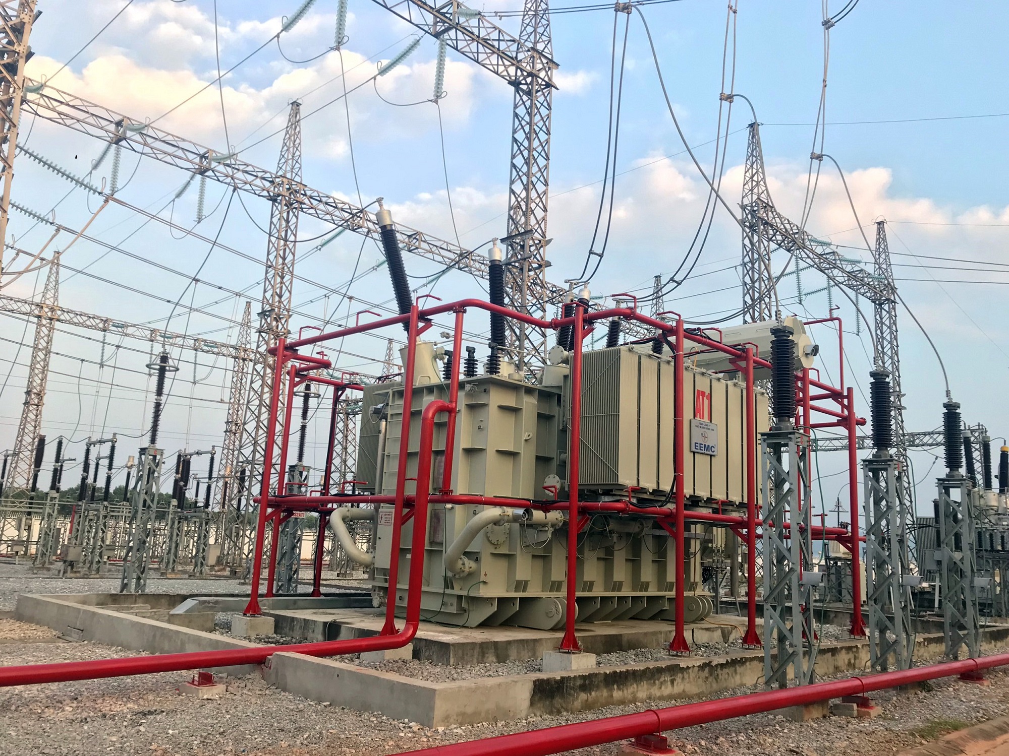 thiết kế PCCC cho trạm biến áp