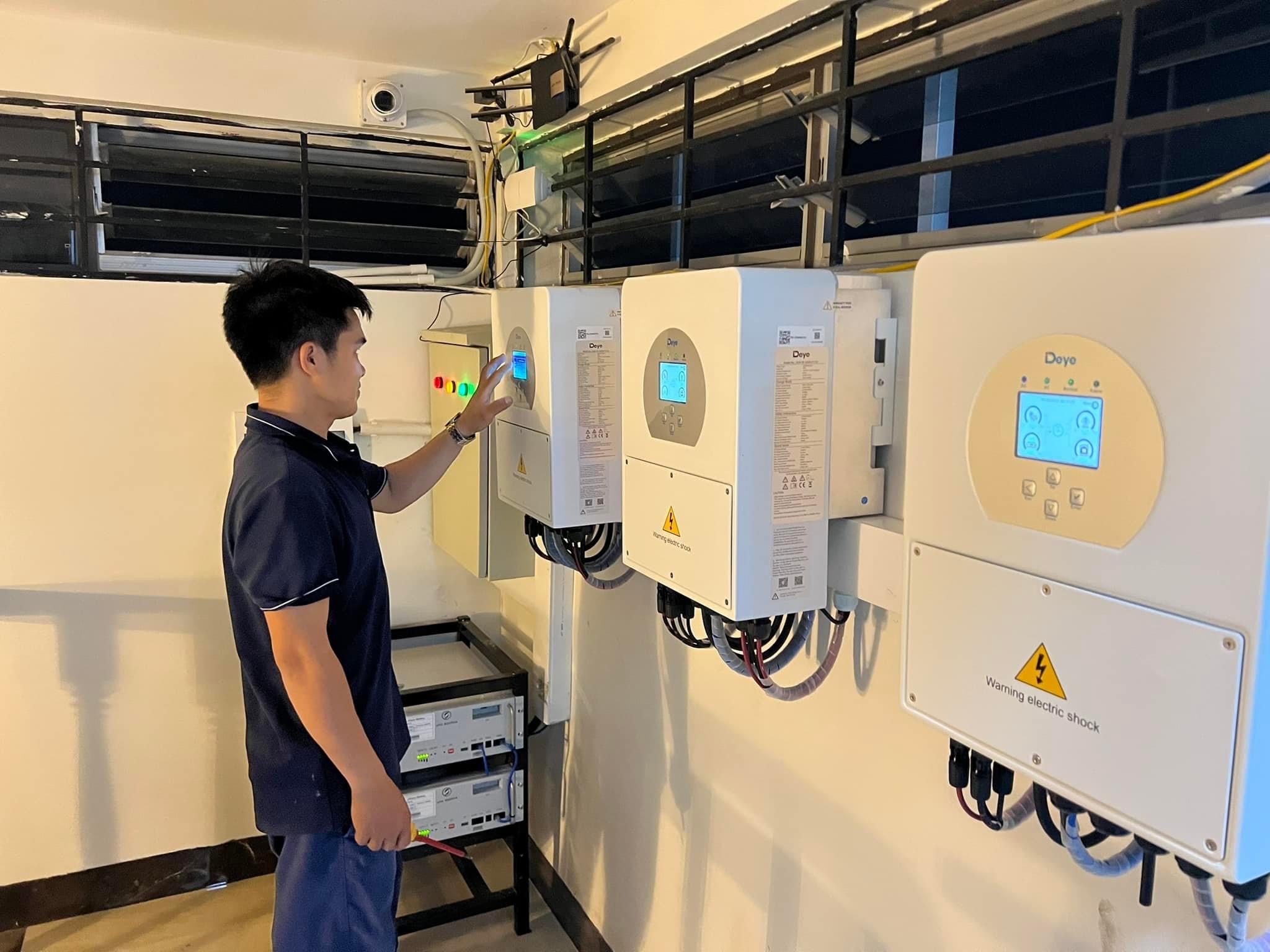 hệ thống PCCC cho điện mặt trời áp mái